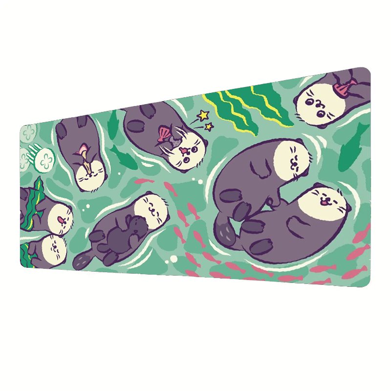 Fish Mouse Pad, 9x8 Animal Sea Ocean Fish Mouse Pad, Tech Desk Computer  Mouse Pad Office Supplies, Neoprene Non Slip Mouse Pad, Desk Pad