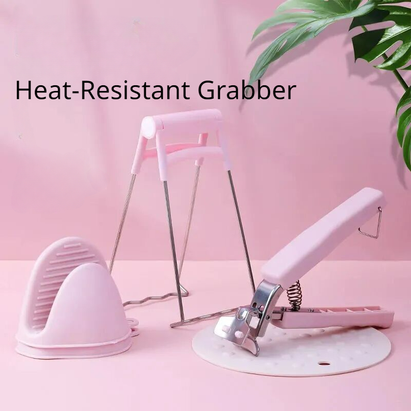 Plate Lifter, Hot Pot Tongs, Plate Clip, Anti-scald Pizza Pan Gripper, Hot  Plate Gripper, Hot Pan Gripper, Kitchen Oven Mitt, Table Mat, Pot Pliers  For Kitchen Barbecue Picnic Microwave Oven Air Fryer