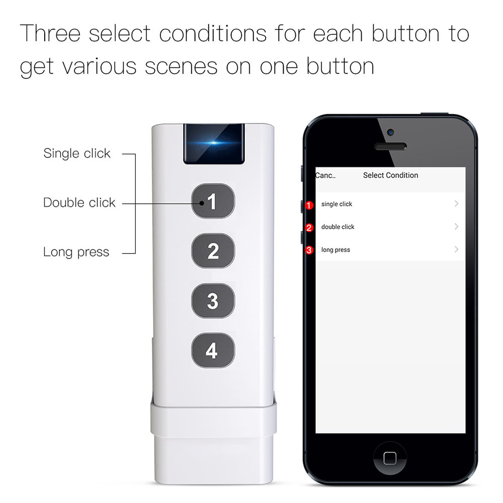 Manual de instrucciones del botón pulsador inteligente MOES