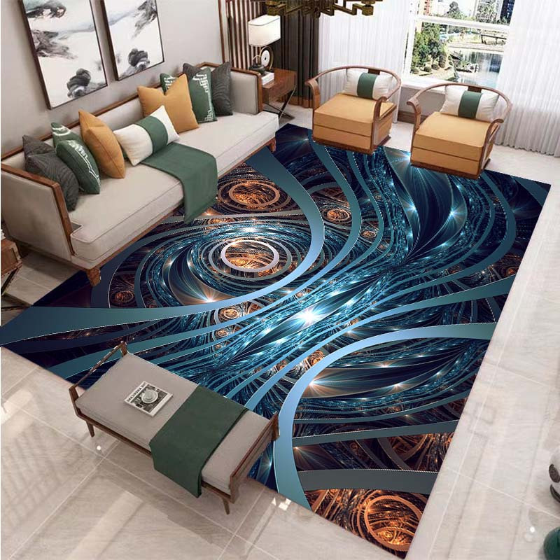 3d Vision Carpet Living Room Bedroom Floor Mat Doorway Decor - Temu