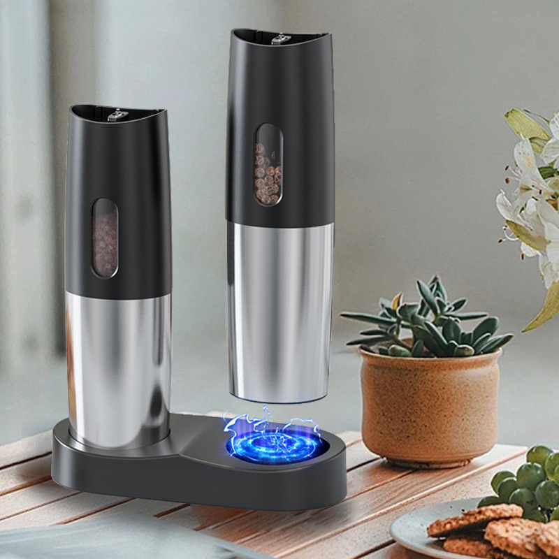 Electric Salt And Pepper Grinder Set Rechargeable Electric - Temu