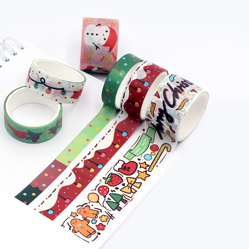21 Rolls Christmas Washi Tape Set DIY Scrapbooking Masking Tape