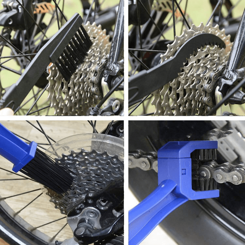 Portable Bicycle Chain Cleaner Motorcycle Road Bike Chain - Temu
