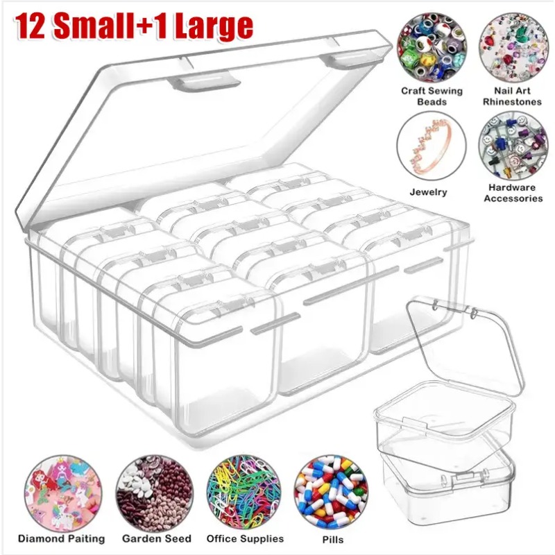 Creative Cartoon Mini Candy Jewelry Box Transparent Plastic - Temu