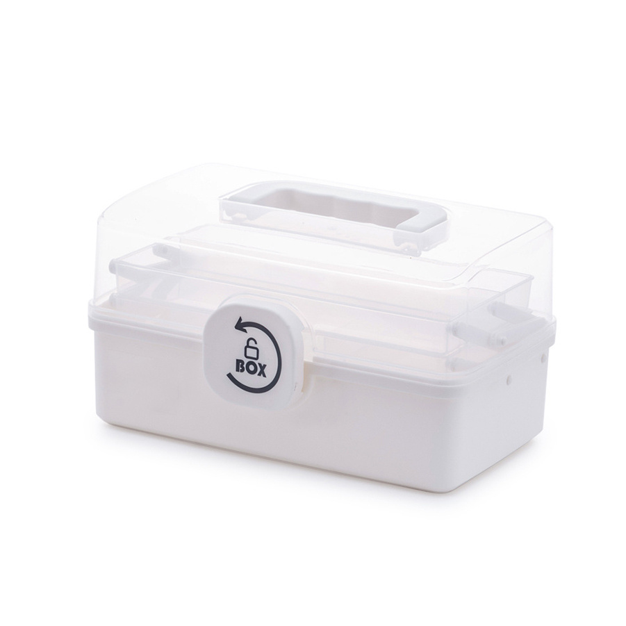 Medicine Storage Box 2 layer Portable Medicine Storage Box - Temu