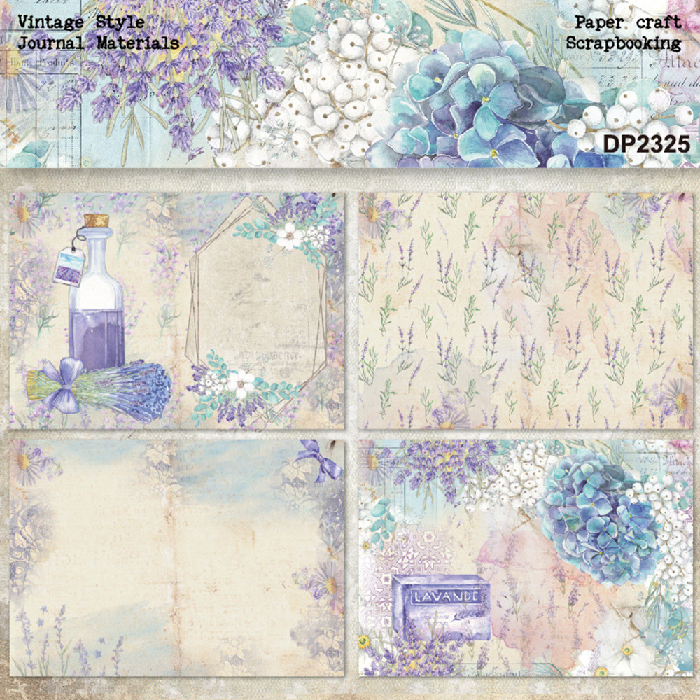 A5 Rose Garden Series Diy Material Scrapbook Background - Temu