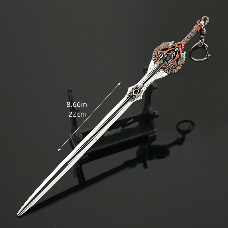 Muramasa Sword - Game Replica Weapon, Cool Metal Model Keychain Ornaments  For Car, Office, Home Decoration - Temu