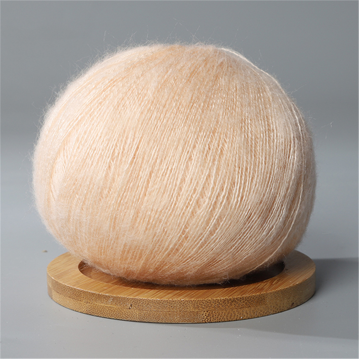 Fil à tricoter en laine mohair doux fil de laine Long Angora chaud avec  Crochet pour tricoter des écharpes pull artisanat(01 white) : :  Cuisine et Maison