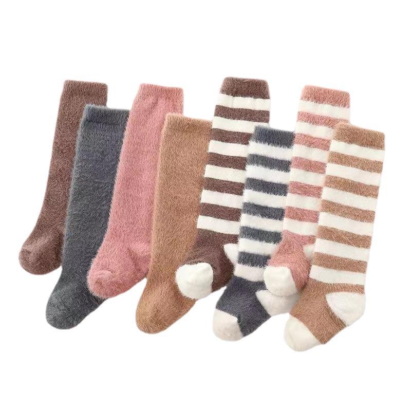 Winter Plush Long Socks For Infants Super Soft Knee High For Infant Toddler  Boys And Girls 0 3 Years From Pang07, $8.87