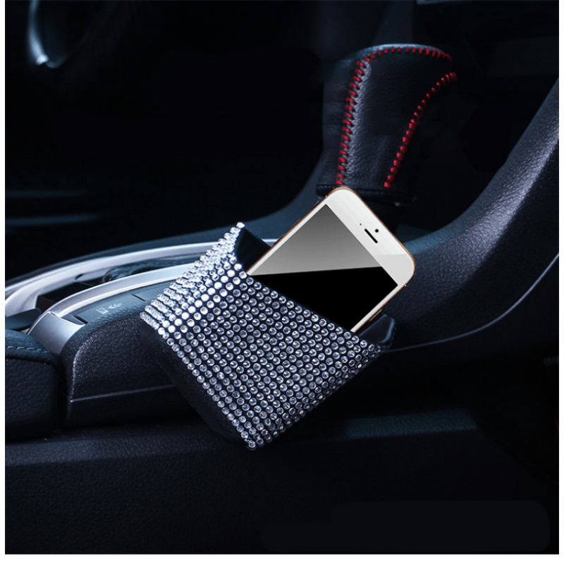Luxury Diamond Mobile Phone Box for Car with Goddess Design