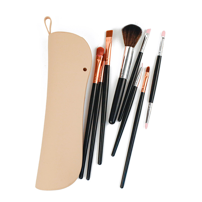 1 Soporte Para Brochas De Maquillaje, Organizador De Brochas De Maquillaje  Portátil, Estuche De Viaje, Bolsa Pequeña De Silicona Para Brochas De  Maquillaje, Funda Para Brochas De Maquillaje, Organizador De Estuche Para