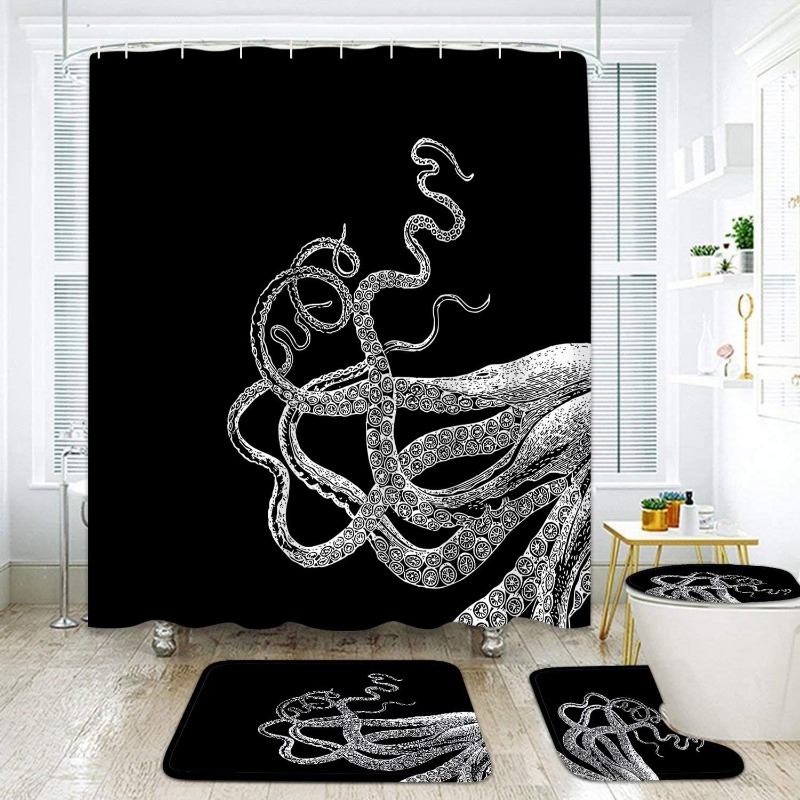 Key Holder Wall Octopus Coat Hooks Wall Mounted Towel Hooks - Temu