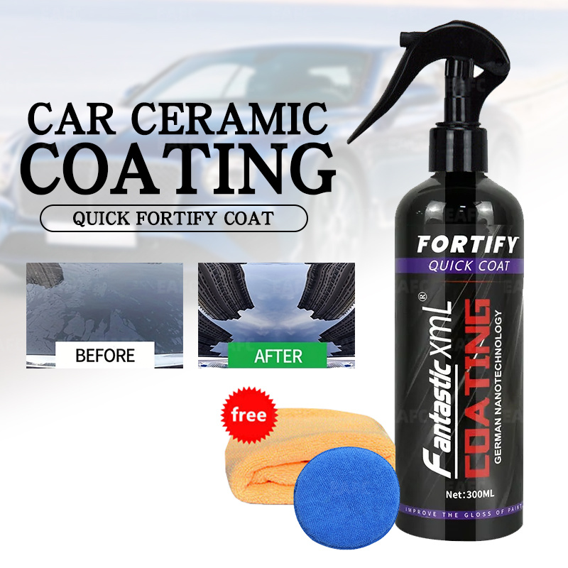Orginal Shine Armor Ceramic For Car Wash Fortify Quick Coat Polish& Sealer  Spray