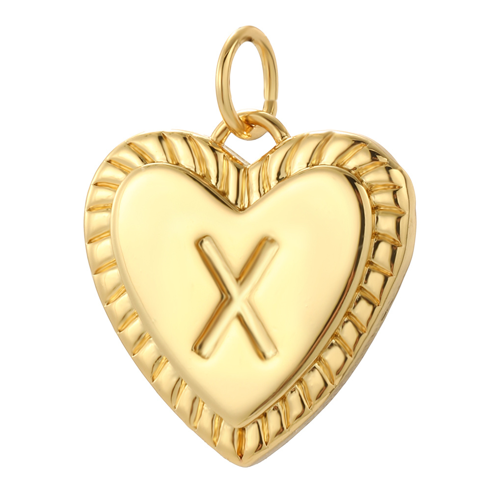 Love and Heart Pendant Charms Letter Animals Fish Connectors Charms for  Jewelry Making Dangle Cute Charm Cubic Zircon Copper
