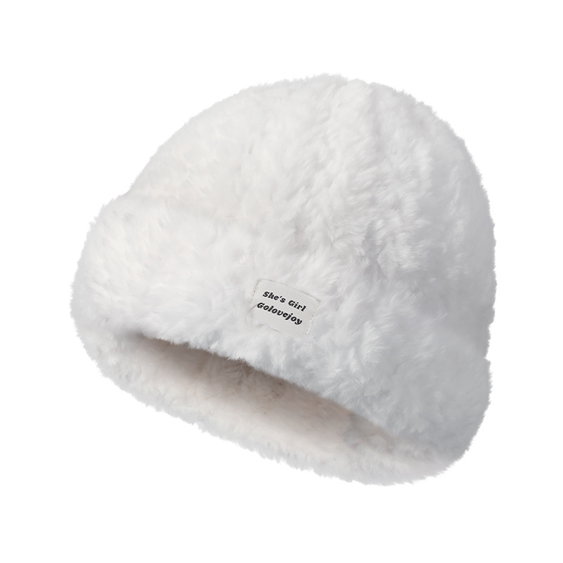 White Kawaii Soft Fluffy Ushanka With Bows