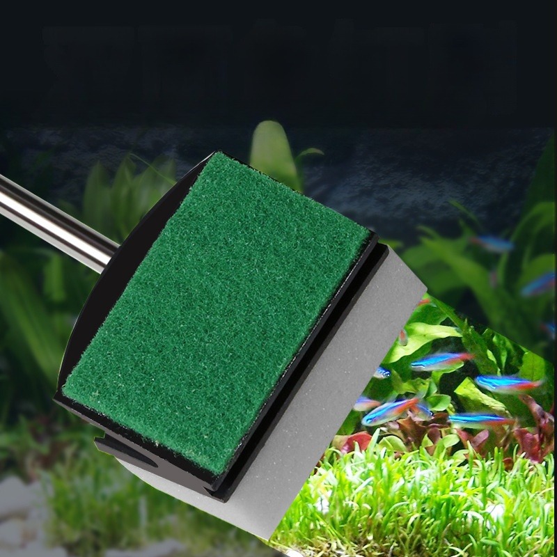 High quality Double sided Fish Tank Cleaning Sponge Brush - Temu