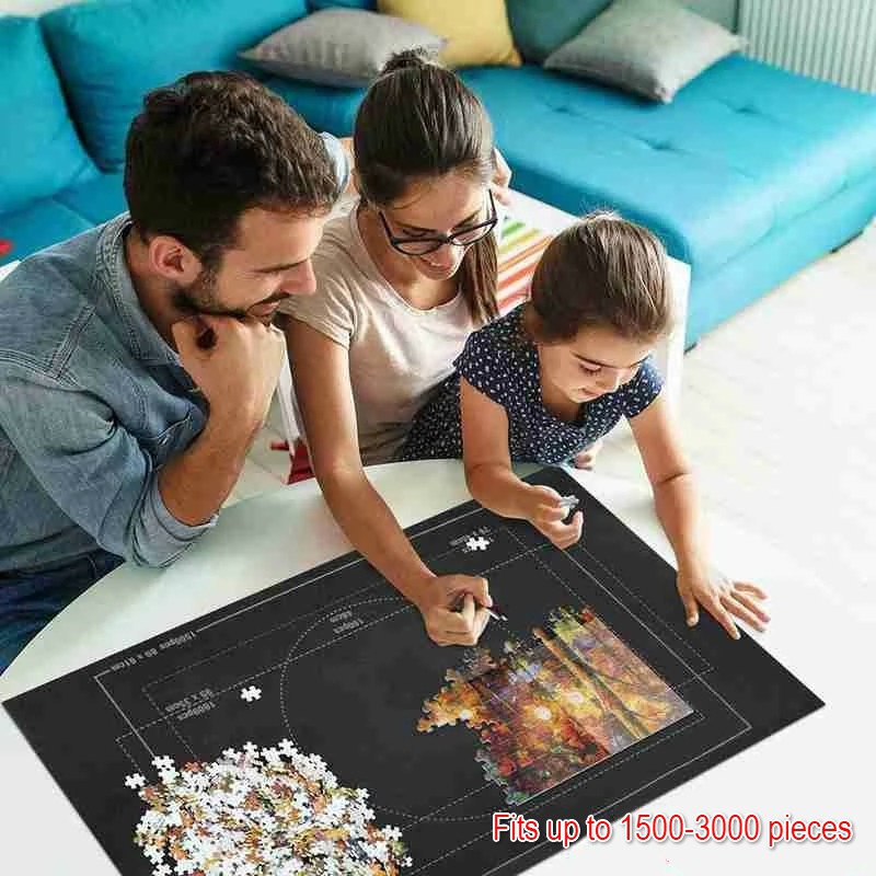 Tapete Puzzle, Tapete para Enrollar Puzzles 2000 1500 1000 Piezas,  Accesorios para Guardar Los Puzzles, Jigsaw Puzzle Mat Roll up. :  : Juguetes y juegos