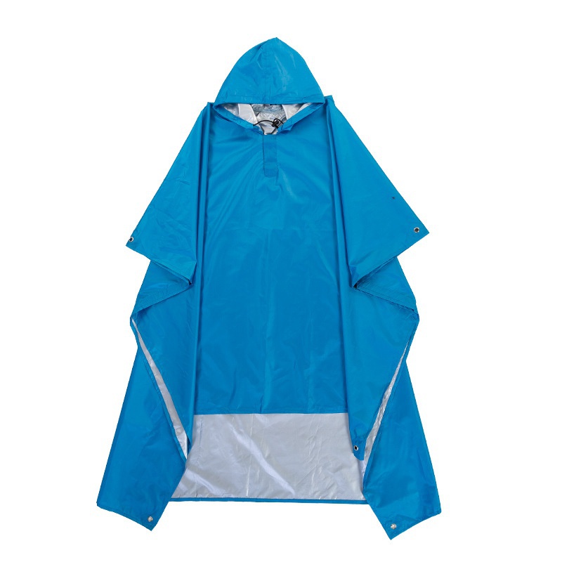 3-in-1 Waterproof Travel Poncho Rain Coat