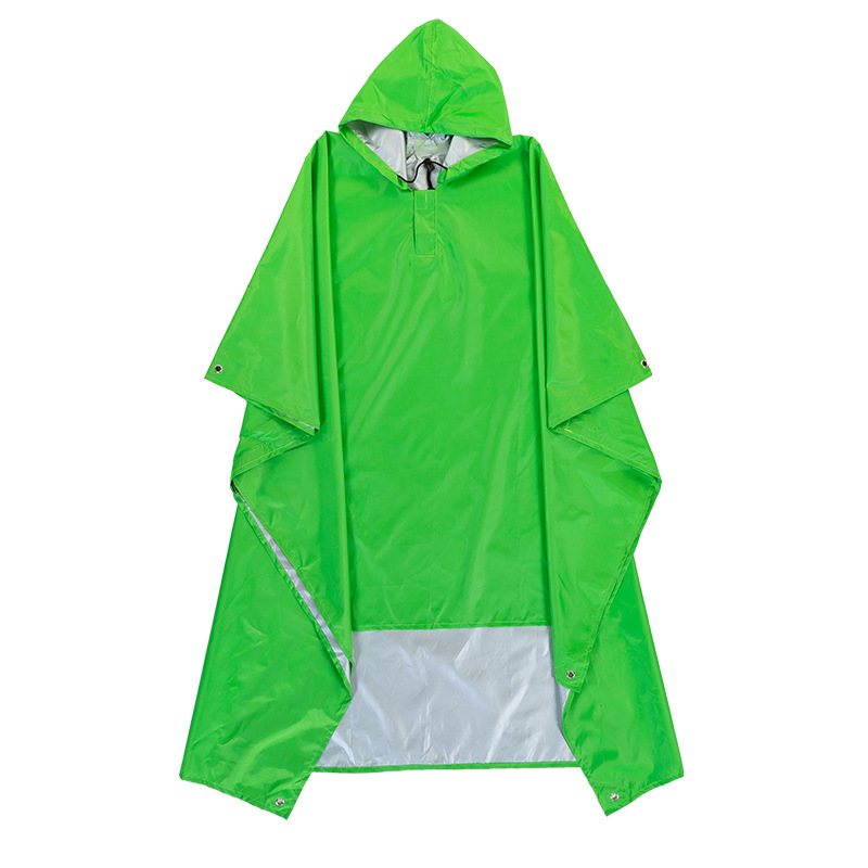 3-in-1 Waterproof Travel Poncho Rain Coat