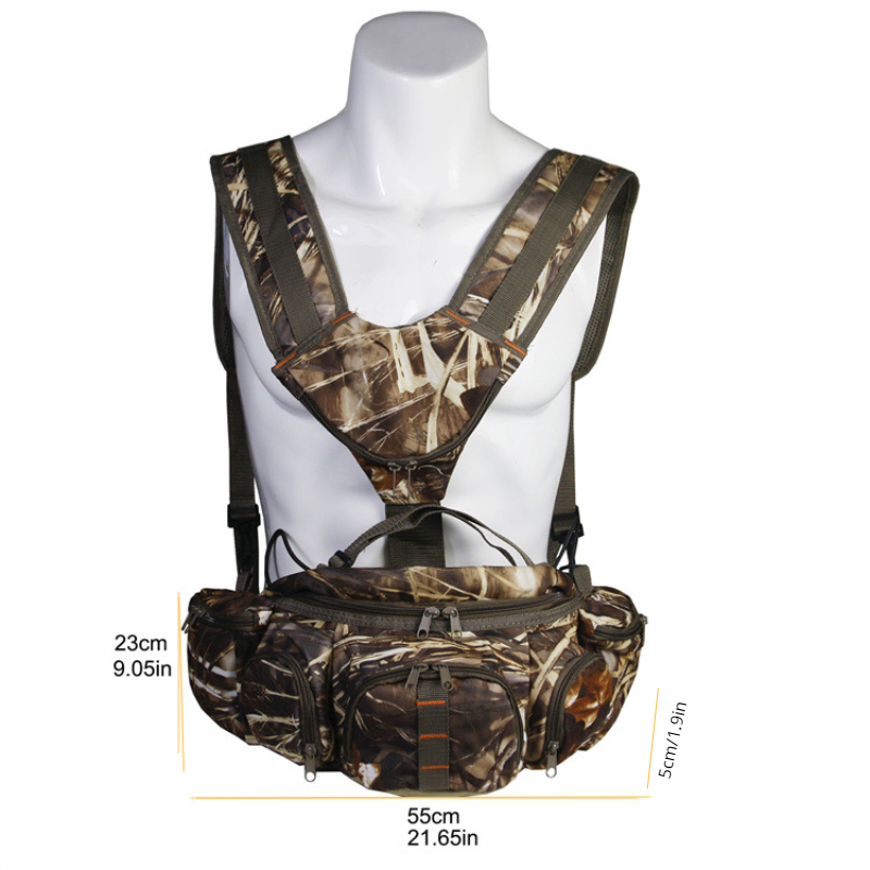 Outdoor Camouflage Waist Bag Portable Shoulder Backpack Wear Temu