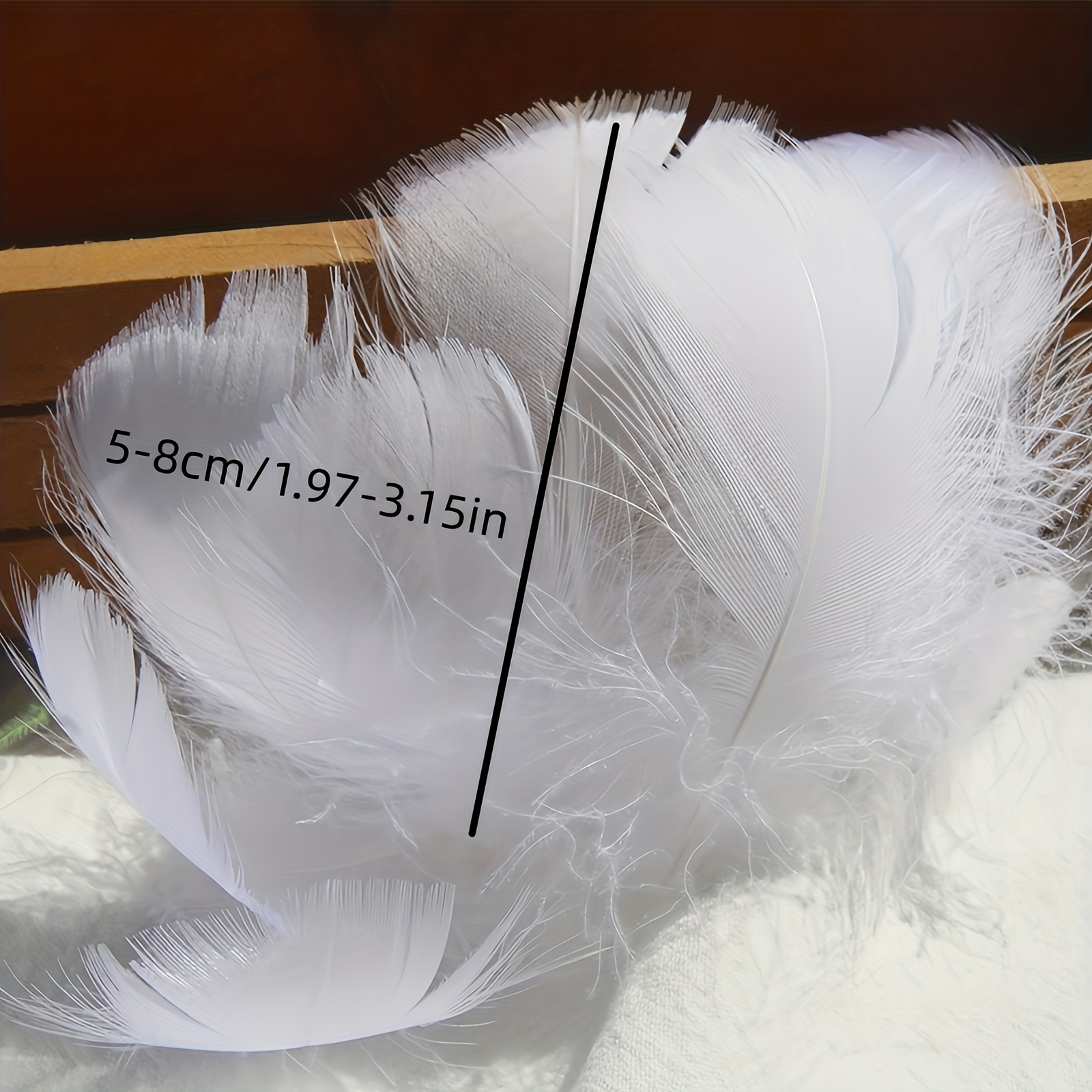 Multiple Colors Faux Feather Set For Gifts Handicrafts - Temu