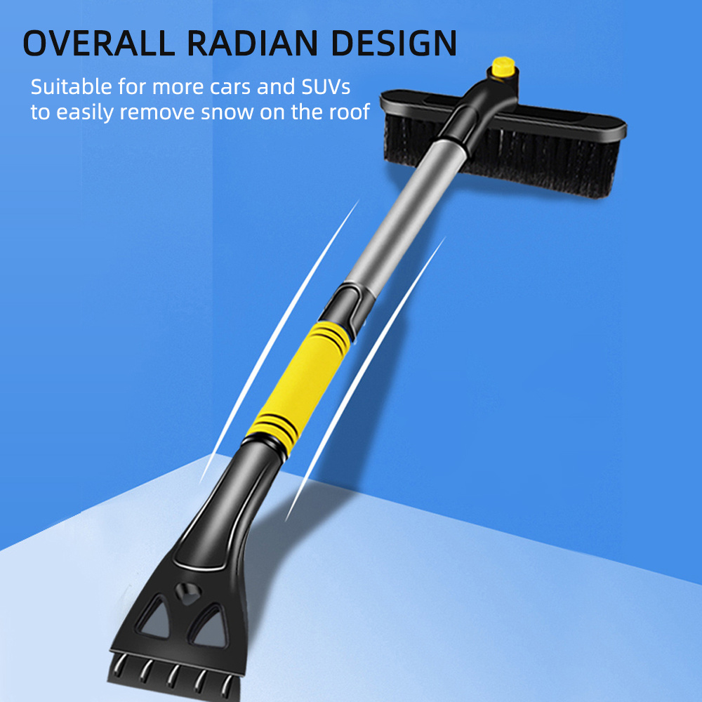 1pc Car Snow Removal Shovel, Frost Ice Snow Tool, Snow Brush, Ice Scraper,  Winter Car Supplies 5pcs Kit, Car Washing Brush, Applicable To Home,  Office, Electronics, Cars And More