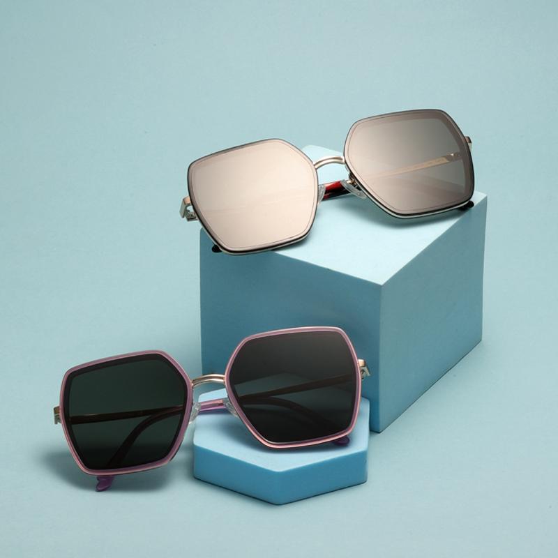 Trendy Square Eyewear Fashion Accessories Sunglasses for Women Cat Eye  Men's Sun Glasses Shades JELLY GREEN 