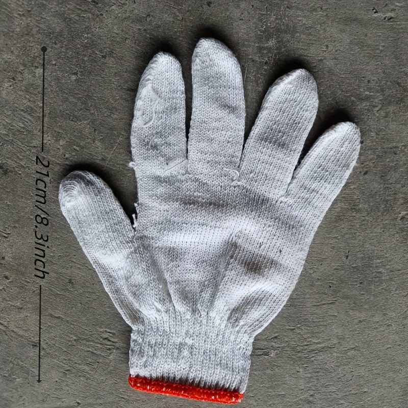 Safety Work Gloves cotton Thread Dispensing Gloves - Temu