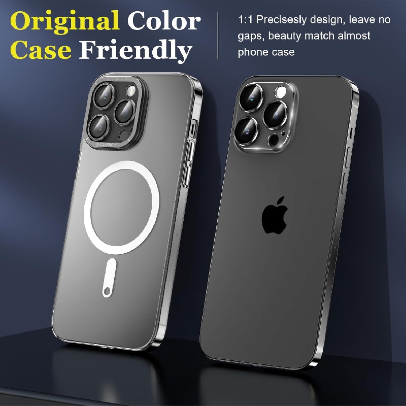 Vidrio Templado Full Cover iPhone 12 Pro Max Case Friendly