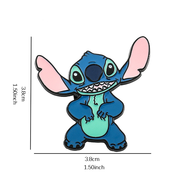 Disney Stitch Smile Anime Figures Cartoon Product Cosplay