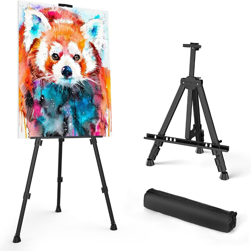 Easel Stand For Display, Instant Easel, Foldable Portable Ground Easel For  Wedding Banner And Poster Display Stand, Tabletop Easel Display Metal  Tripod With Portable - Temu Germany