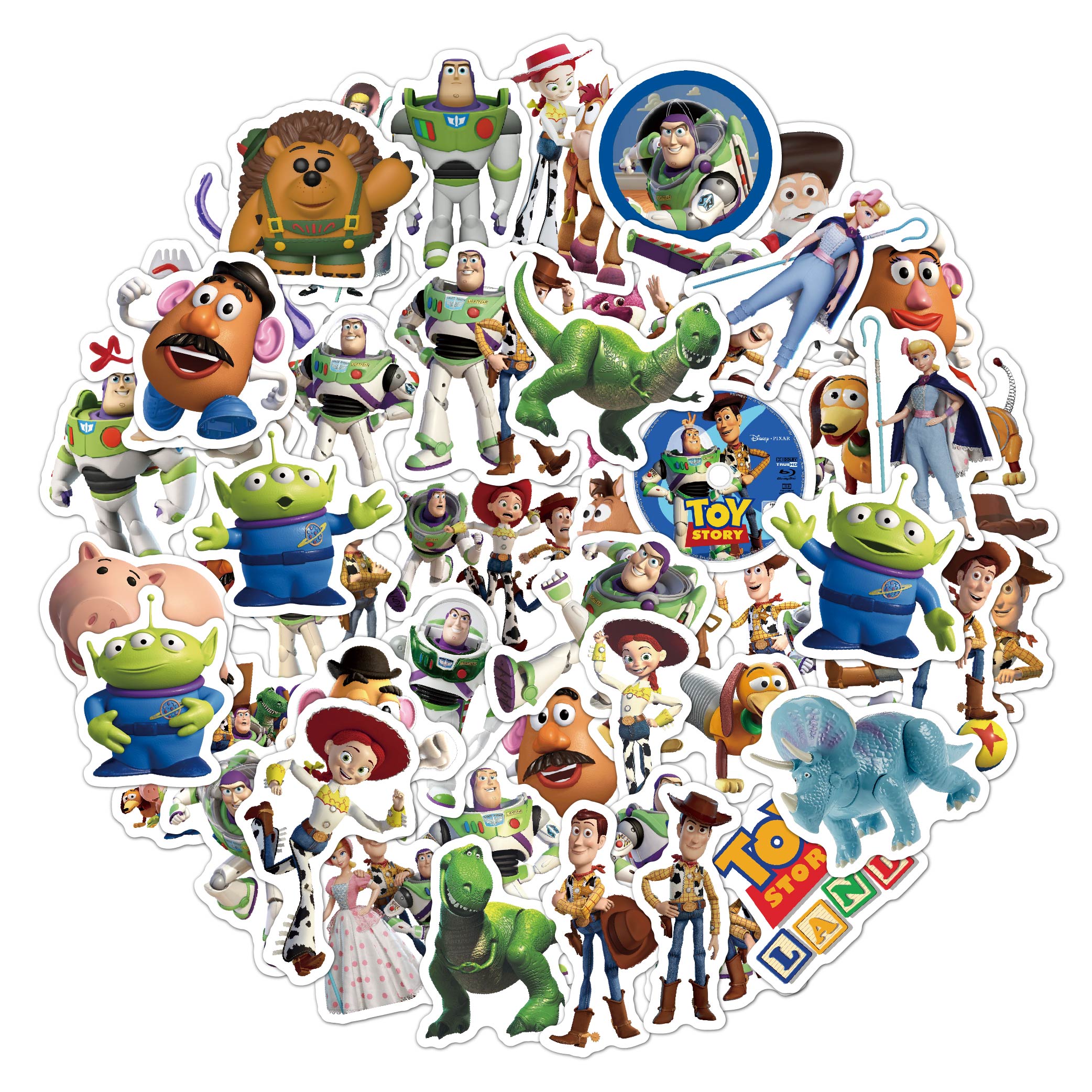Disney-pegatinas de dibujos animados de Mickey Mouse para niños, Stitch  Stickers para ordenador portátil, monopatín