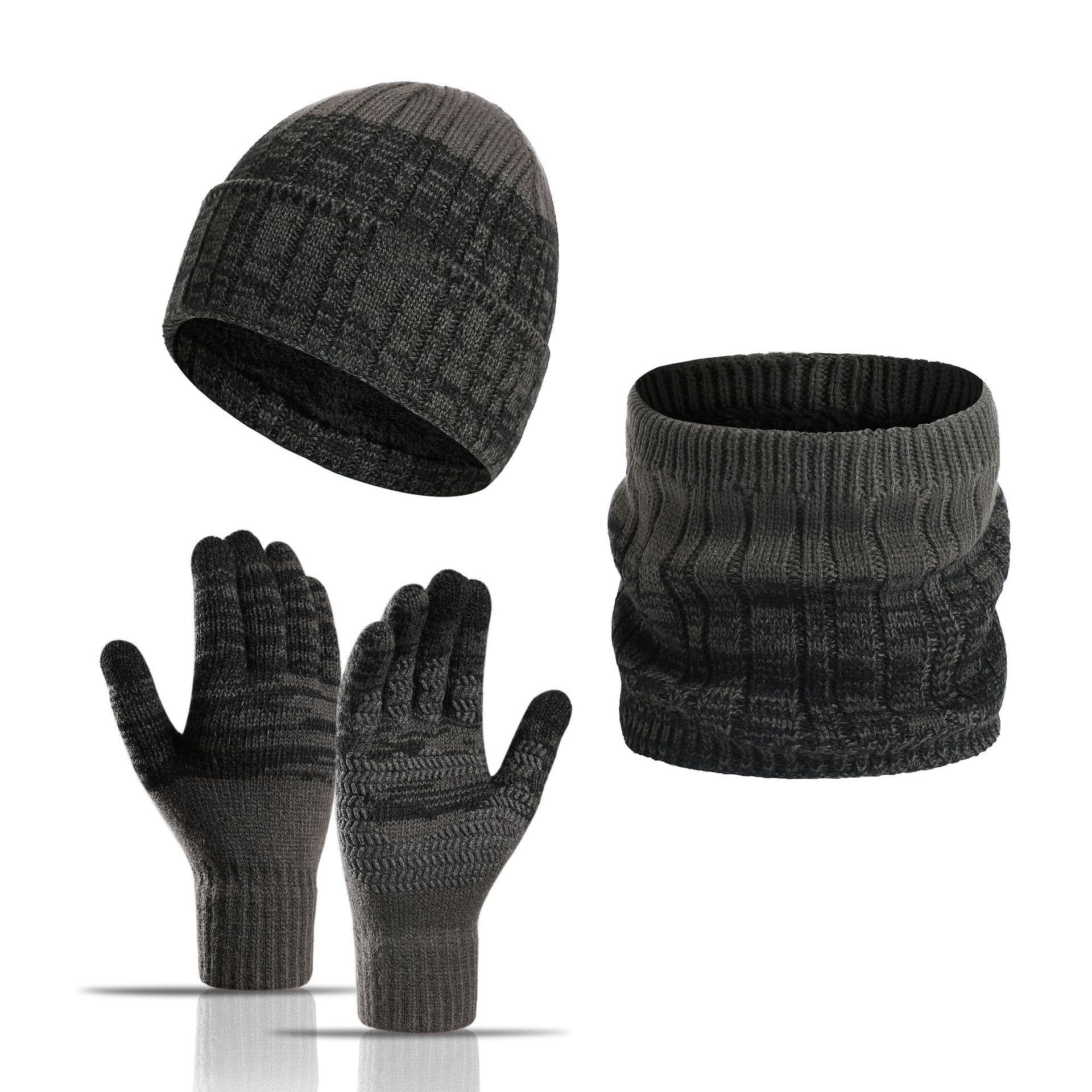 Hat, Scarf and Glove Set - None 