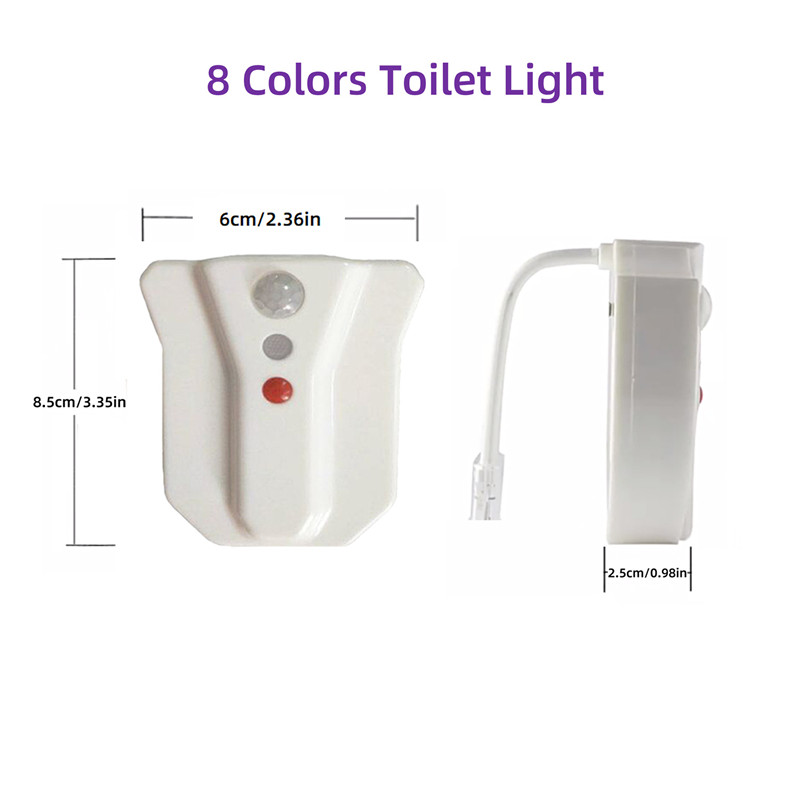 Oilet Light- Motion Sensor Toilet Night Light Led 16 Color Change  Activates, With Function Of Aromatherapy And Uv Sterilizer