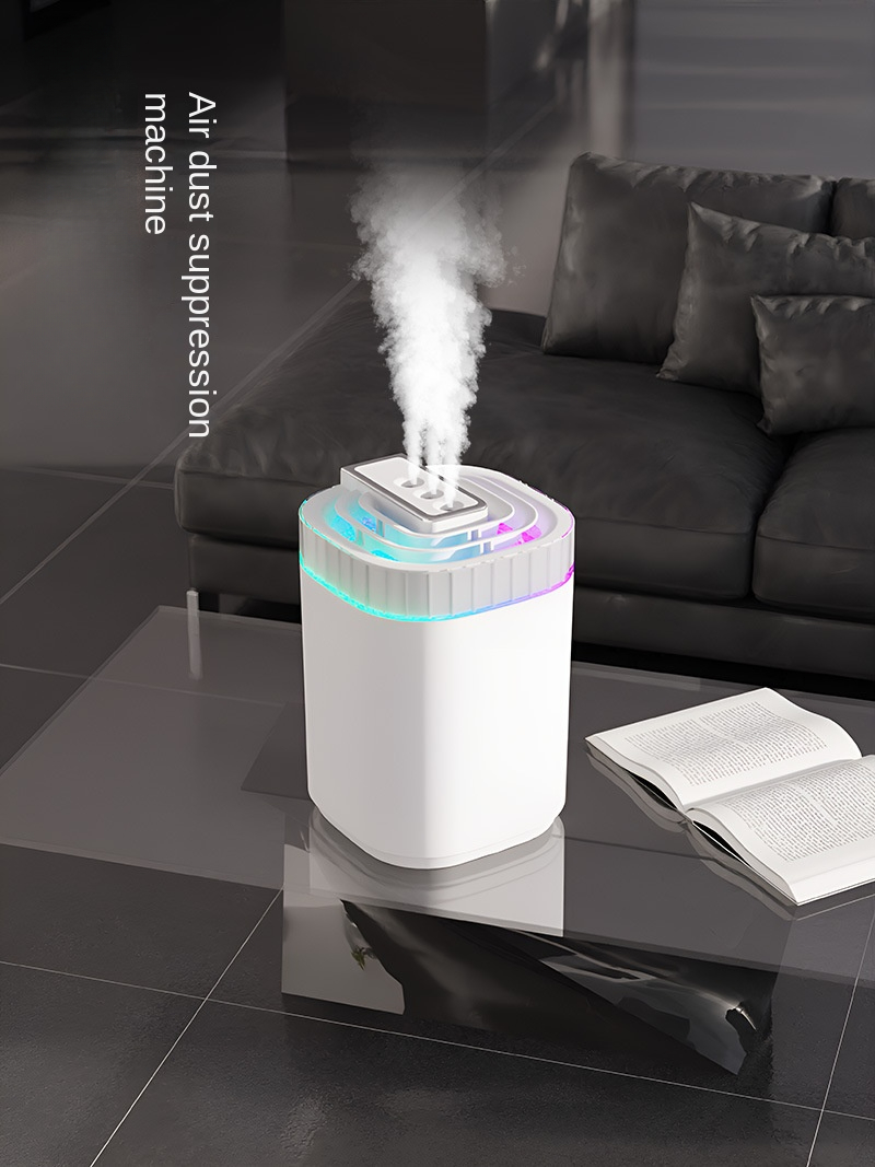 large mist volume humidifier household three spray heads water aromatherapy atomizer bedroom air humidifier details 9