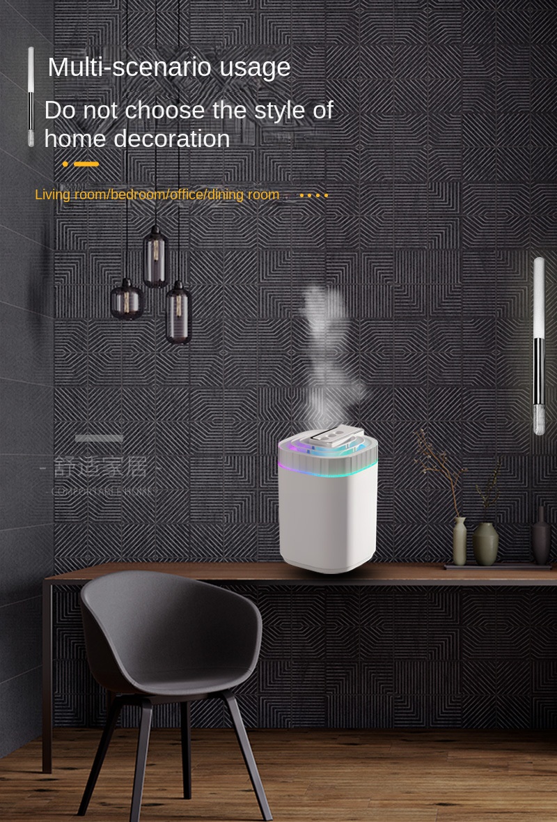 large mist volume humidifier household three spray heads water aromatherapy atomizer bedroom air humidifier details 14