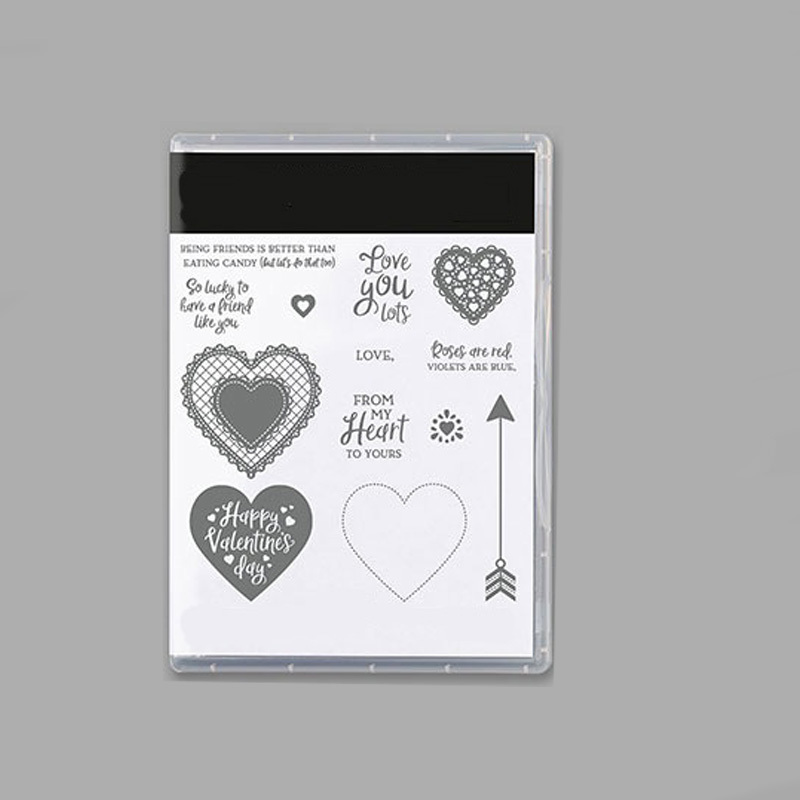 Decorative Hearts Stamp Set