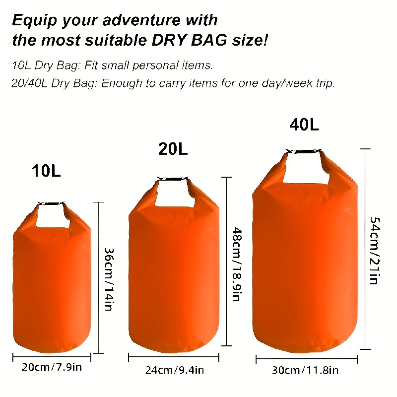 Waterproof Dry Bag Roll Top Lightweight Dry Bag Gym Hiking - Temu