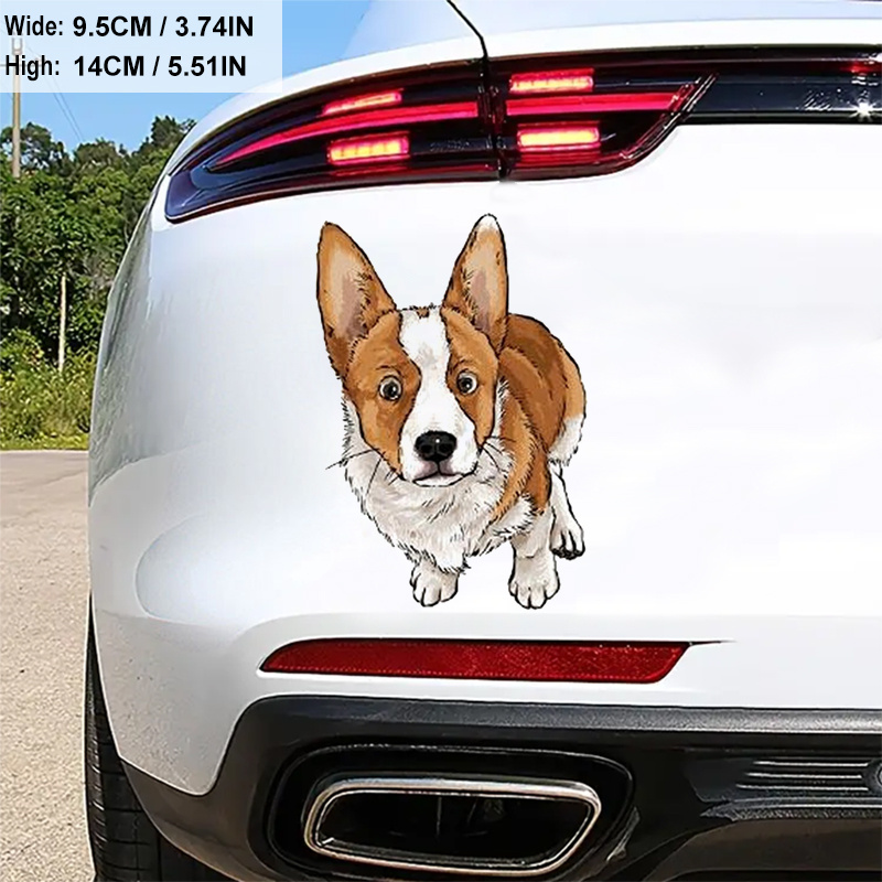 Cute Corgi Laptop Sticker Corgi Decals Dog Gifts Corgi Sun - Temu Kuwait