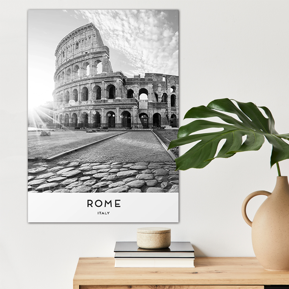 Rome Italy Canvas Wall Art Home Decor Modern Poster Wall - Temu