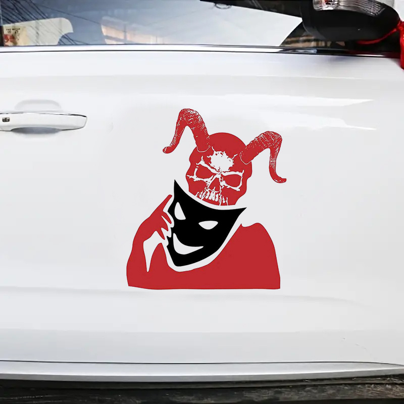 Devil In Disguise Car Stickers Laptop Water Bottle - Temu