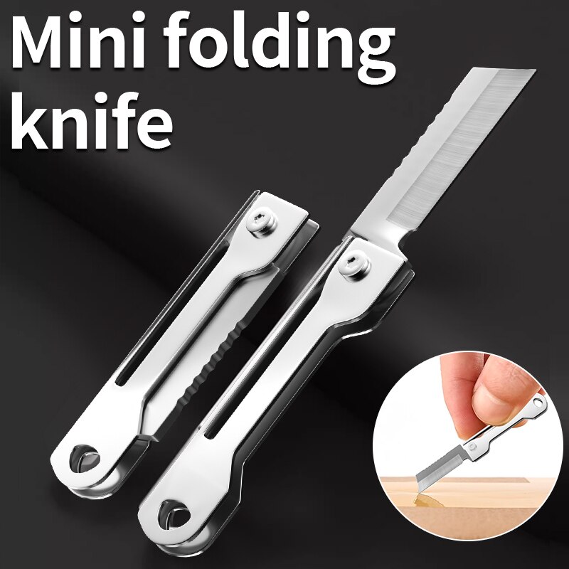 Compact And Portable Folding Stainless Steel Pocket - Temu
