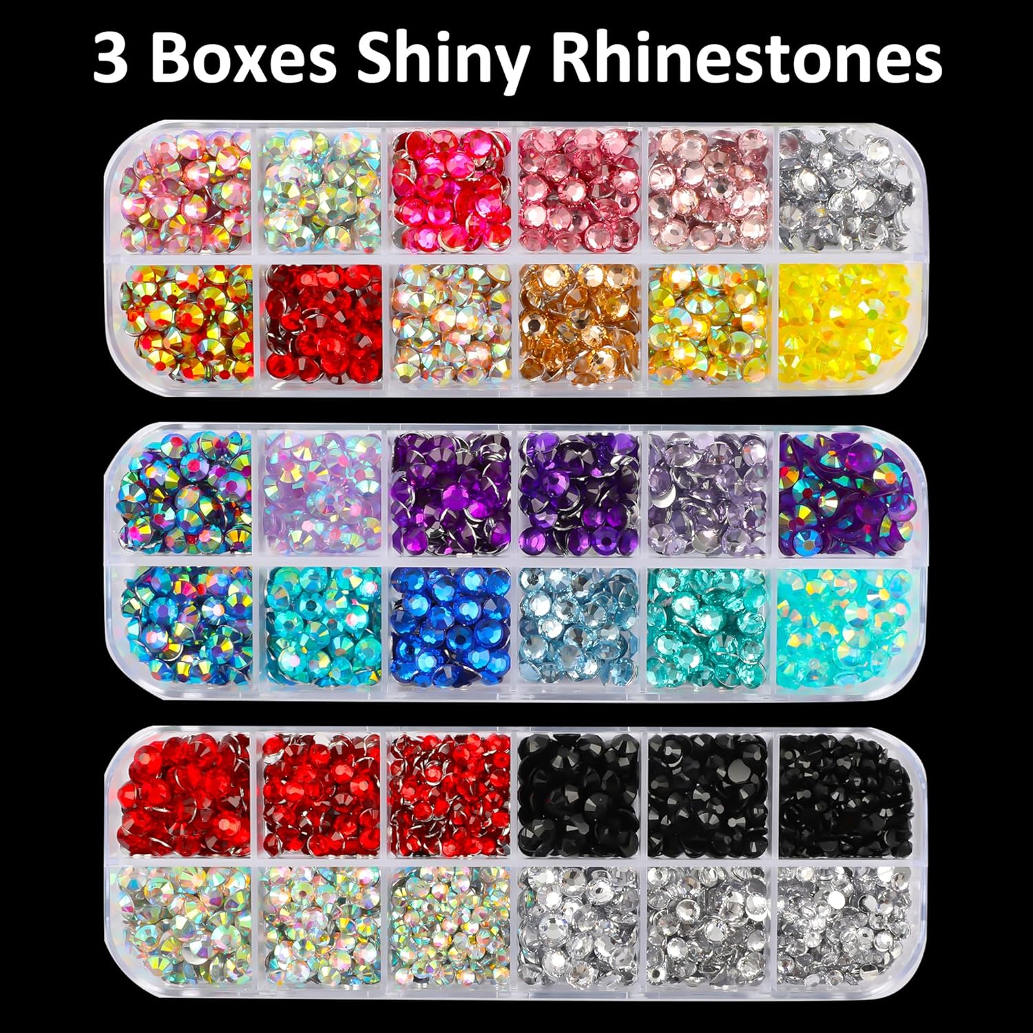 Rainbow Rhinestones Box popular