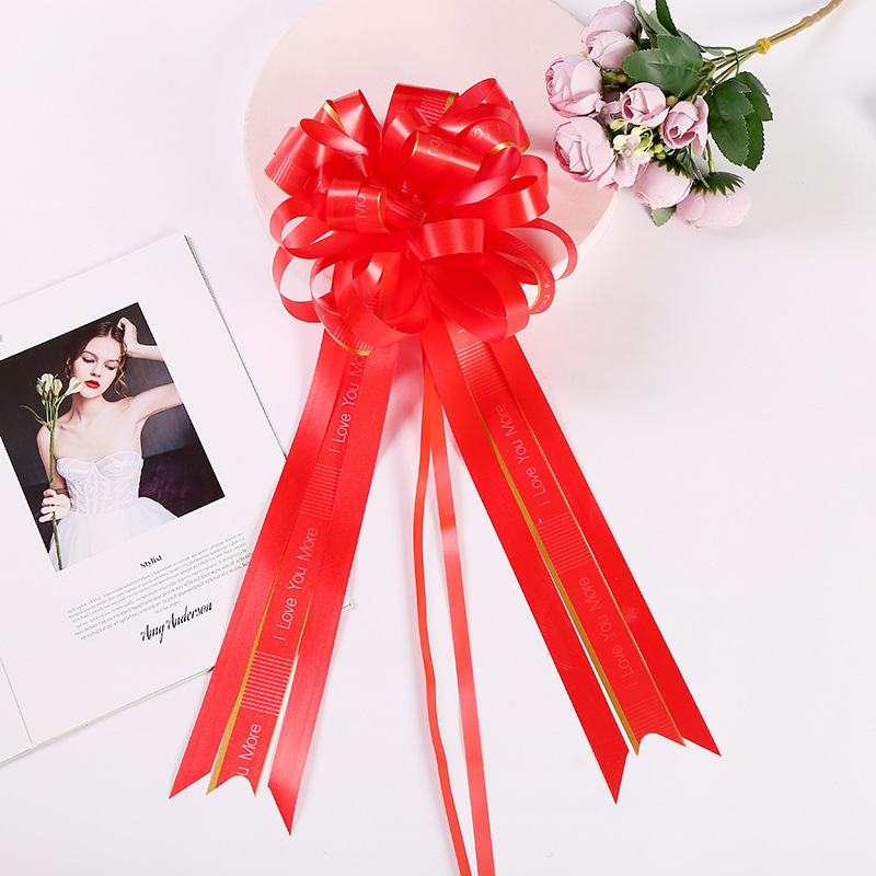 Gift Wrapping Pull Bow Ribbon Gift Birthday Wedding Festival - Temu