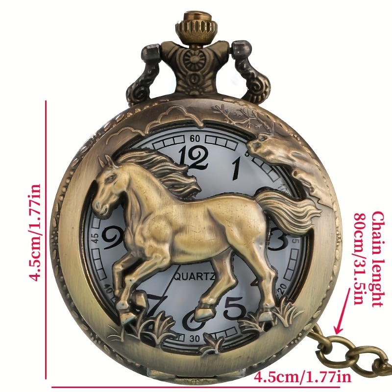 Horse pocket shop watch