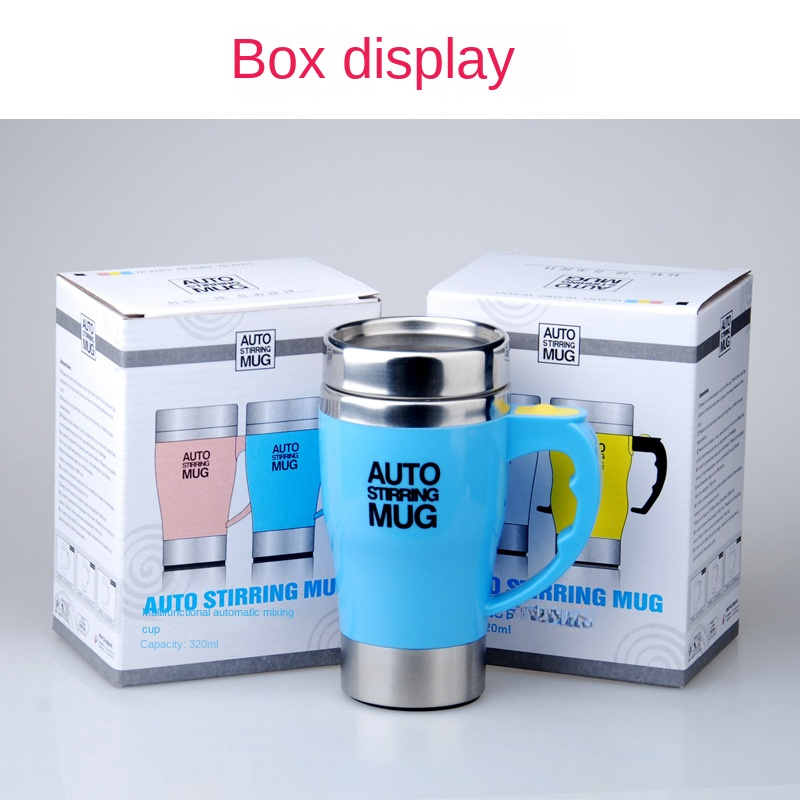 Automatic Mixing Cup, Stainless Steel Portable Electric Stirring Coffee Mug  Water Cup Milk Cup, Kitchen Supplies - Temu