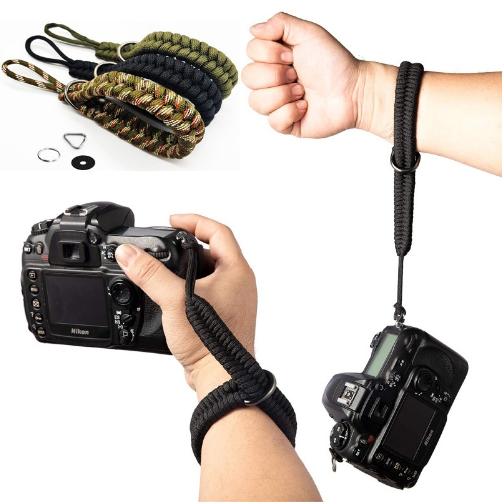 Camera Wrist Strap Portable Buckle Wrist Strap Paracord - Temu
