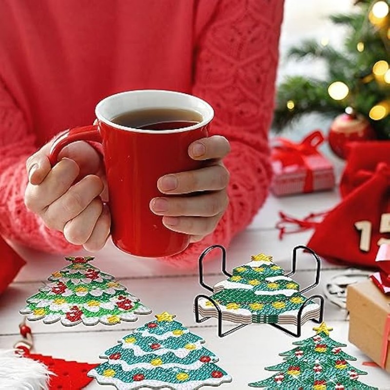 Classic Christmas Cups (Set of 8)