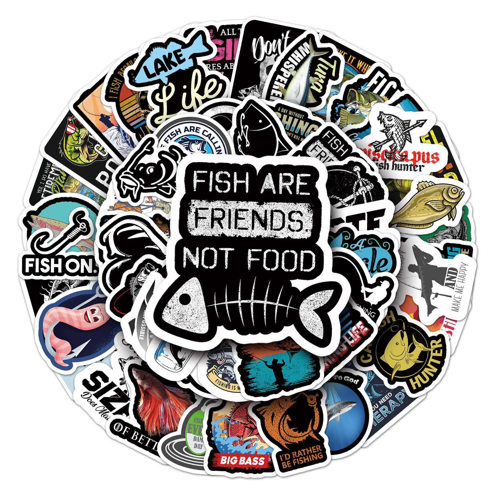 Largemouth Bass Sticker realistic High-quality Waterproof Durable Fishing  Decal for Water Bottles Tackle Boxes Tournament Fishing Stickers -   Australia