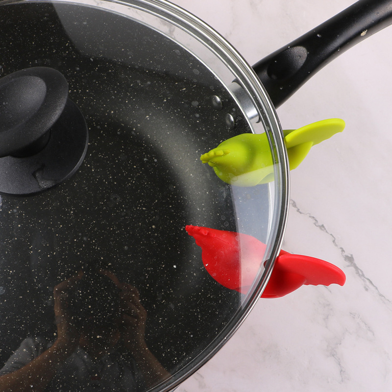 Spoon Holder Clip/Pot Side Clips Anti-Scalding Kitchen Gadgets